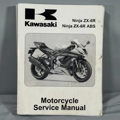 Kawasaki Ninja ZX-6R 2013 ABS ZX636 manual de servicio 99924-1462-31 Foto 1 de 4