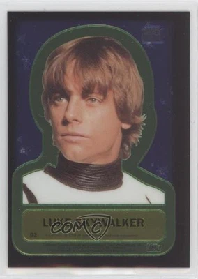 1999 Topps Star Wars Chrome Archives Double-Sided Chromium Luke Skywalker 1ln4 - Image 1 of 3