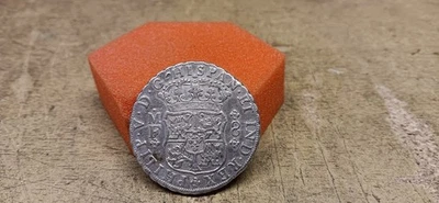 Spanien , 1739 , 8 Reales Silber - Bild 1 von 2