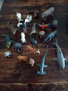 Schleich - Tiere - Sammlung - Konvolut - 19 Stück - Bild 1 von 18