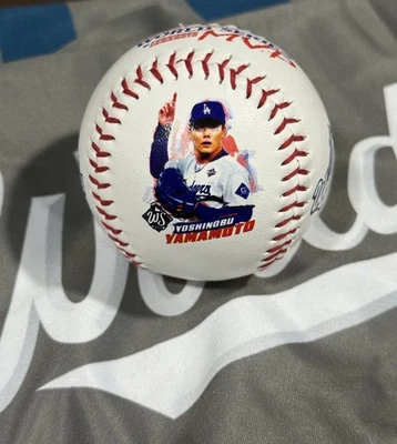 Yashinobu Yamamoto Rawlings 2025 World Series MVP Photo Image Baseball - Image 1 of 4