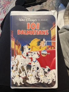 RARE 101 Dalmatians VHS 1263 Walt Disney Classic Black Diamond Edition VHS Tape! - Picture 1 of 6