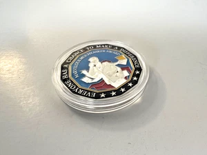 You're Awesome Multitasker Silver Tone Employee Gift Thank You Coin - Picture 1 of 8