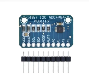 ADS1115 4-Kanal 16 Bit AD Wandler Breakout Board Raspberry Pi I2C ADC Arduino - Bild 1 von 2