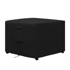 Outdoor Fire Pit Cover Square 32" Lx32 Wx24 H Durable Outdoor Gas Firepit Cov... - Picture 1 of 7