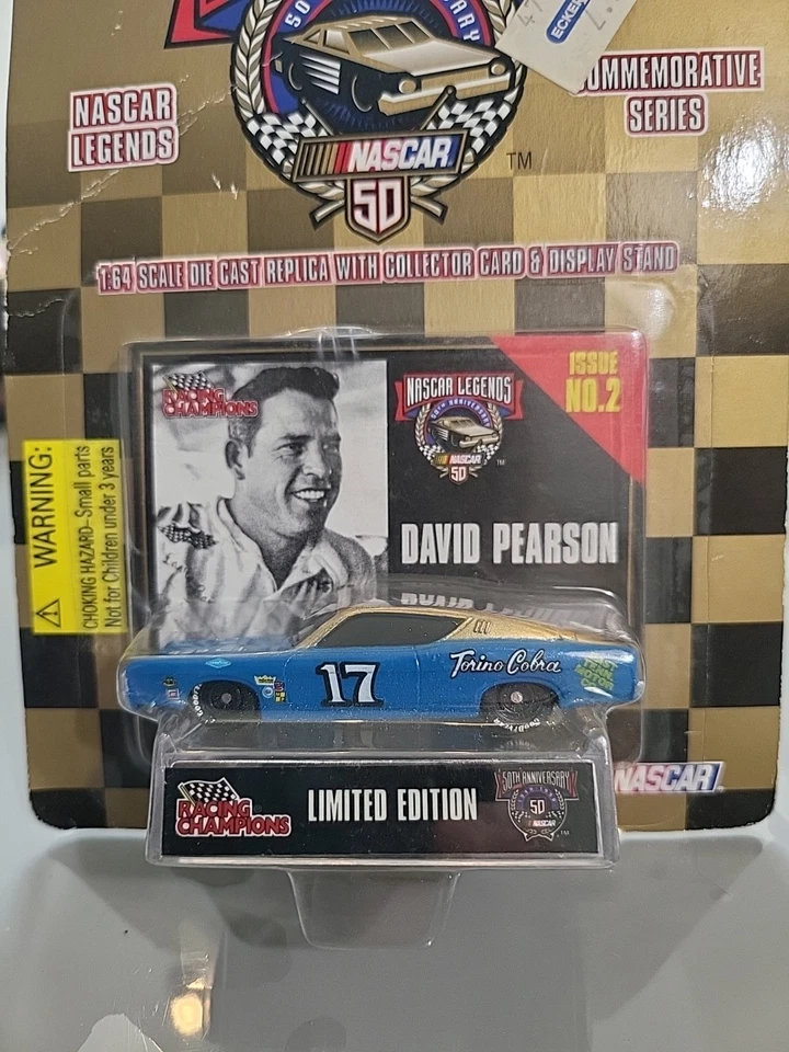 1:64 Scale Car 1998 NASCAR LEGENDS #17 Ford Galaxie DAVID PEARSON #1 of 19,998 - Image 1 of 3