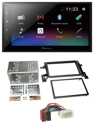 Pioneer USB Bluetooth DAB 2DIN MP3 Autoradio für Suzuki Grand Vitara ab 2005 - Bild 1 von 4