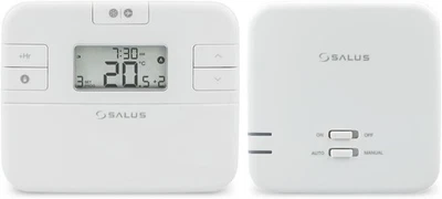 Salus RT510RF+ Wireless Programmable Digital Room Thermostat & Receiver - BNIB - Image 1 of 3