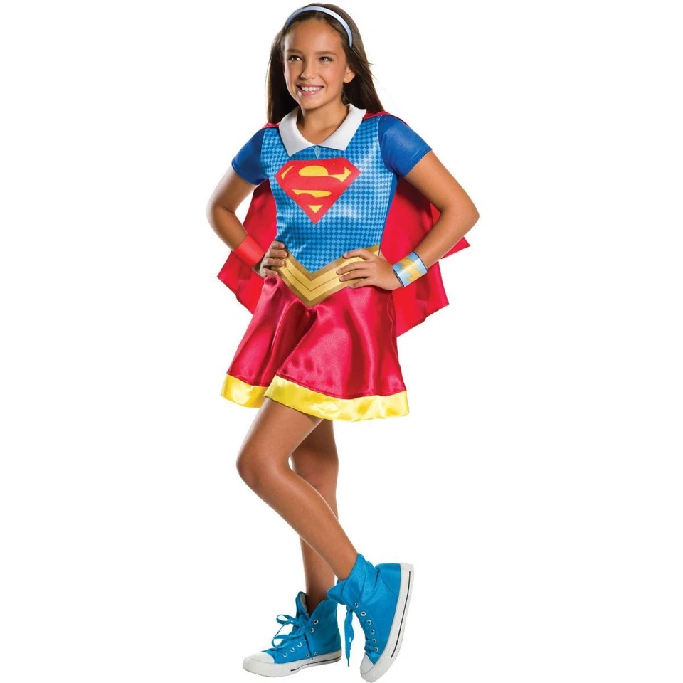 Rubies Supergirl Girl's Fancy Dress Costume - Image 1 of 1