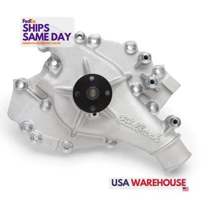 Edelbrock EDE8866 Mechanical Aluminum Water Pump fits Big Block Ford Performance - Image 1 of 4