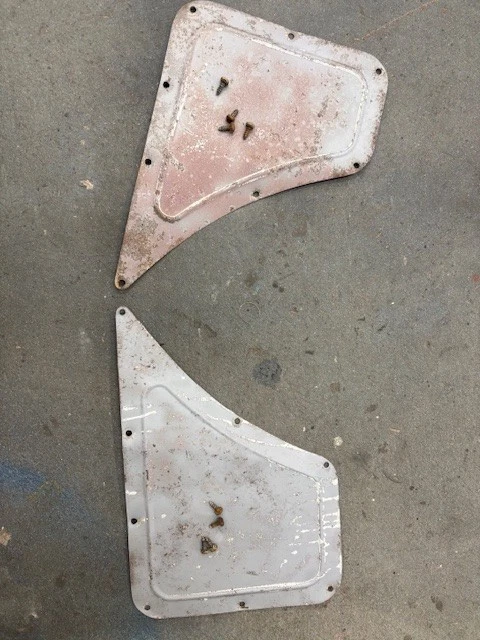 1961-67 Ford Econoline inner fender access covers - Image 1 of 1