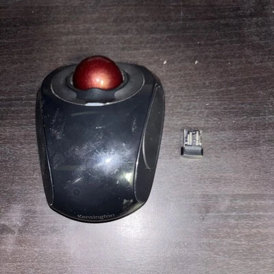 Kensington Expert Wireless Bluetooth Trackball Mouse Black K72352 With Receiver - Image 1 of 3