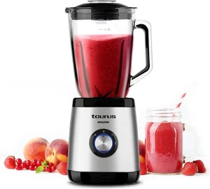 Taurus 912462000 Mixer 1500 W Edelstahl Standmixer Smoothie Maker #Y93-254 - Picture 1 of 4