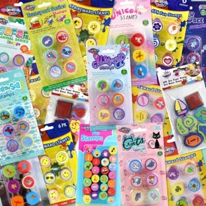 Kids Stamps Party Fun Rewards Stamps Multiple choices Transport Space Mermaid - Picture 1 of 17