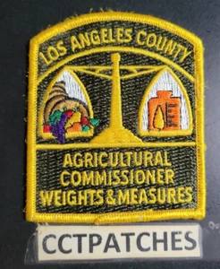 LOS ANGELES, KALIFORNIEN LANDWIRTSCHAFTSKOMMISSAR POLIZEI SCHULTERAUFNÄHER CA - Bild 1 von 2
