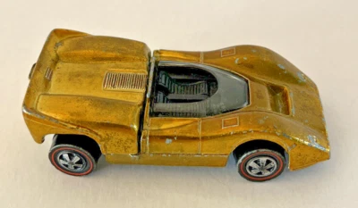 Hot Wheels 1968 Redline Gold McLaren M6A fundido a presión ¡Bonito!, (B233) RL678 Foto 1 de 4