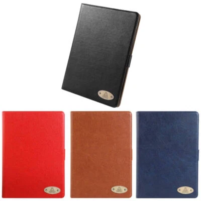 Apple iPad Leather Case Genuine Gorilla Slim Smart Flip Cover 13"/ 10.9"/Mini 7 - Image 1 of 4