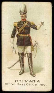 B.A.T. - 'Soldiers of the World' (1904) - Roumania - Officer Horse Gendarmery - Picture 1 of 1