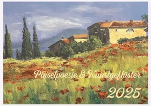 Kunstkalender 2025 "Pinselpoesie & Kunstgeflüster" by Wunderkind.Art, Größe A3 - Bild 1 von 6
