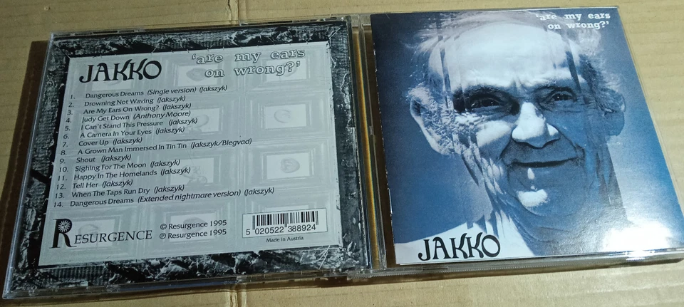 Jakko – 'Are My Ears On Wrong?     -     CD (JG2316) - Bild 1 von 2