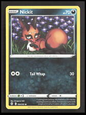 Nickit 104/203 Common SWSH07: Evolving Skies Pokemon tcg Card CB-1-2-C-13