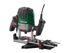 PARKSIDE Oberfräse POF 1200 E4 Holzfräse Fräse 1200 W Stufenlos einstellbar - Bild 1 von 2