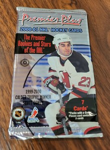 2000-01 Topps Premier Plus Hockey 7 Card Hobby Pack