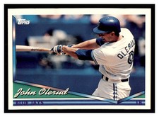 1994 Topps #10 JOHN OLERUD Toronto Blue Jays ~F5D