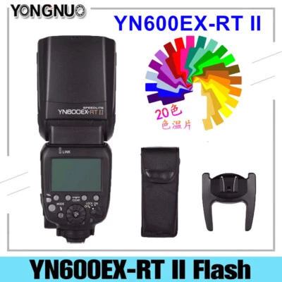 YONGNUO YN600EX-RT II TTL HSS Wireless Flash light Speedlite For Canon Cameras - Image 1 of 4