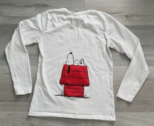 Snoopy x Swatch Watch Woodstock Peanuts Kids Unisex Long Sleeve T-shirt Size M - Picture 1 of 7