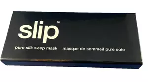 Slip Pure Silk Sleep Mask Black NEW IN BOX - Picture 1 of 2