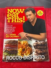 cookbook, like new, rocco dispirito, softcover, american food, food, recipies