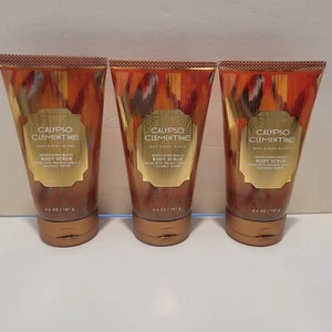 3er Pack - Bath & Body Works Calypso Clementine Peeling Strand Körperpeeling 6,6oz - Bild 1 von 4