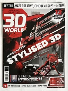 3D WORLD Magazine STYLISED 3D issue 294 Blender Environments 3D SCANNING - Picture 1 of 1
