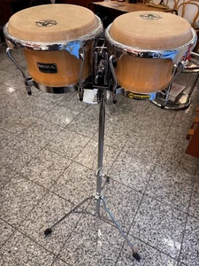 MEINL FWB 400 SERIE FREERIDE BONGOS NATURAL MIT STÄNDER 7"+8 1/2" - Bild 1 von 13