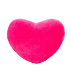 Plush Pillow Heart Shape Cushion Fluffy Throw Pillows Cushions for Valentine's ☆