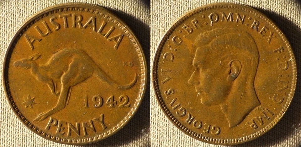 Australia : 1942(P) 3 P AUTone Spot Obv  #36    IR7205 - Image 1 of 1