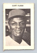 1969 Milton Bradley #NNO Curt Flood