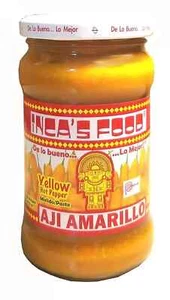 Incas Food Aji Amarillo - Yellow Hot Pepper Molido/paste 10.5oz - Product of Pe - Picture 1 of 2