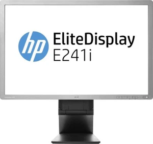 HP EliteDisplay E241i 24 Zoll Monitor IPS WUXGA 1920x1200 DP DVI VGA USB IPS 8ms - Bild 1 von 6