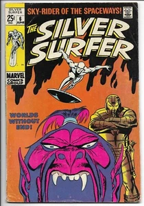 SILVER SURFER #6 VG/F 5.0 SOLID! Schöner quadratischer Wirbelsäule - Bild 1 von 2