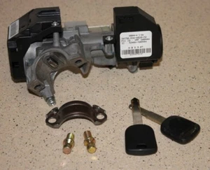 Manual 06 - 11 Honda Civic Ignition Lock Cylinder Switch With 2 Keys+2 NEW BOLTS - Foto 1 di 5