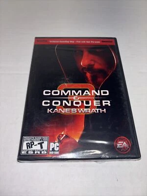 NEW SEALED GameStop Exclusive Map Command & Conquer 3 Kane's Wrath PC - Image 1 of 3