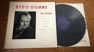 TITO GOBBI LA SCALA LP 1958 UK COLUMBIA MONO 33CX 1501 UNPLAYED? STUNNING COPY - Image 1 of 4