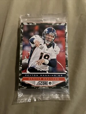 2013 Score Broncos Commemorative Giveaway Ft HOF Peyton Manning- Still Sealed! - Image 1 of 4