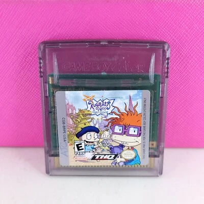 Rugrats in Paris: The Movie (Nintendo Game Boy Color, 2000) solo cartucho Foto 1 de 4