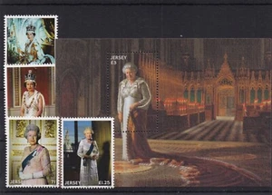 JERSEY SERIE COMPLETE DE 4 TIMBRES + 1 BLOC NEUF** N° 2042 à 2046 - Imagen 1 de 1