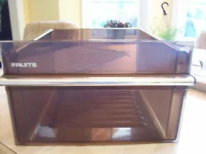 VINTAGE FRIGIDAIRE REFRIGERATOR BIN - MODEL FPES19TP - SMOKED COLOR - Picture 1 of 5