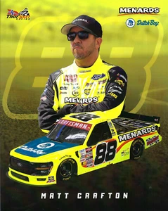 2025 MATT CRAFTON “DUTCH BOY” #88 NASCAR CRAFTSMAN TRUCK POSTCARD - Picture 1 of 1
