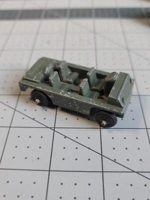 Vintage Midgetoy Diecast Metal Troop Transport Carrier Car Vehicle - Image 1 of 4